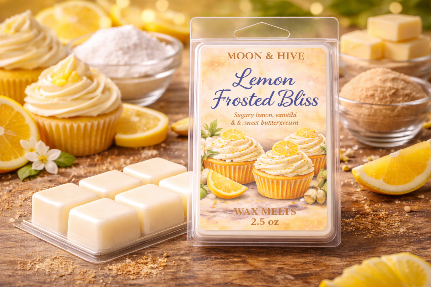 Lemon Frosted Bliss Wax Melt
